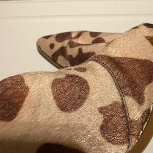 Cato Brown and Tan Animal Print Women's Shoes